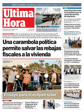 Cover of Ultima Hora