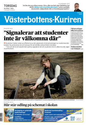 Cover of Vasterbottens-Kuriren