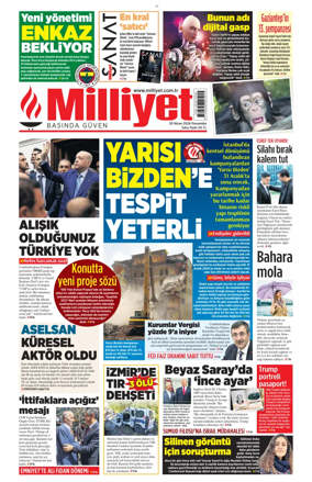Cover of Milliyet