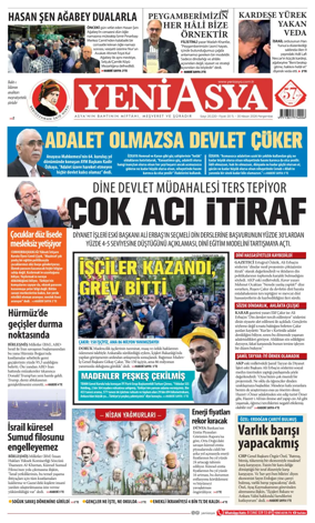 Cover of Yeni Asya