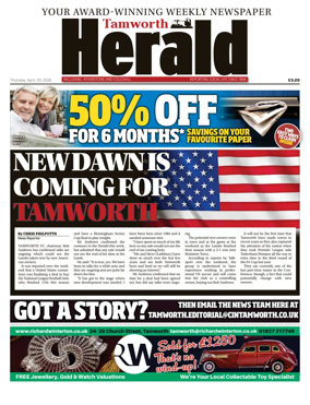 Cover of Atherstone & Coleshill Herald