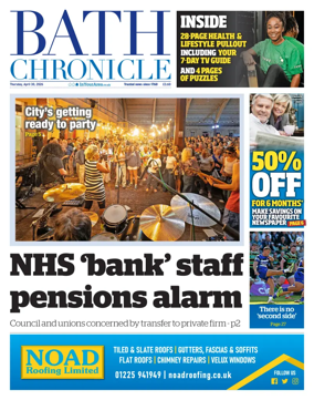Cover of Bath Chronicle