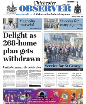 Cover of Chichester Observer