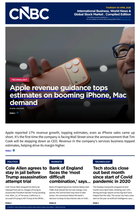 Cover of CNBC