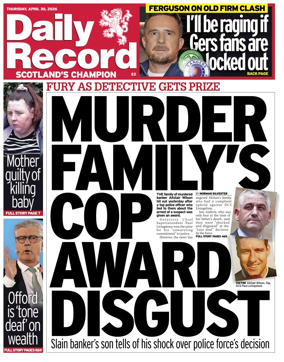 Cover of Daily Record