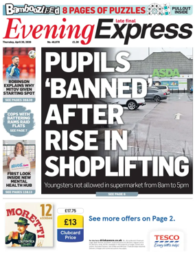 Cover of Evening Express