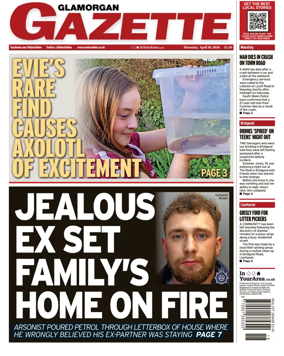 Cover of Glamorgan Gazette