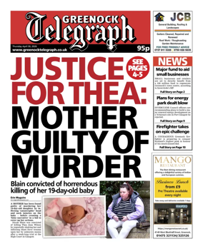 Cover of Greenock Telegraph