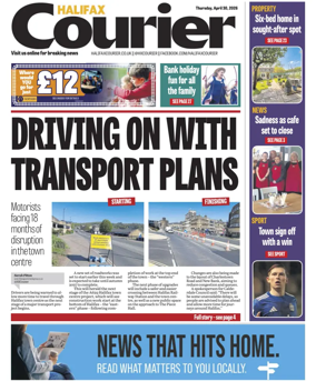 Cover of Halifax Courier