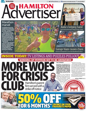 Cover of Hamilton Advertiser