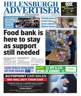Cover of Helensburgh Advertiser