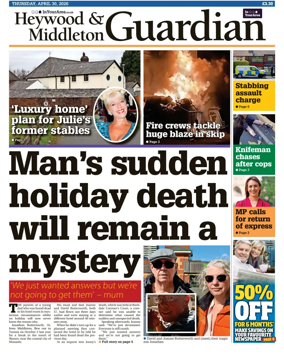 Cover of Heywood Advertiser