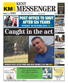 Cover of Kent Messenger Maidstone