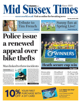 Cover of Mid Sussex Times