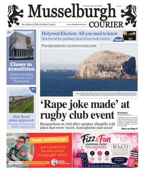 Cover of Musselburgh Courier