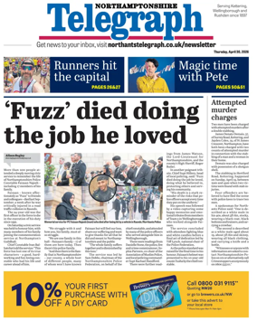 Cover of Northants Evening Telegraph