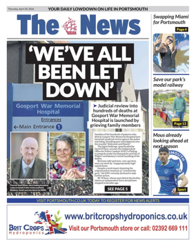 Cover of Portsmouth News
