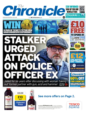 Cover of The Chronicle (South Tyneside and Durham)