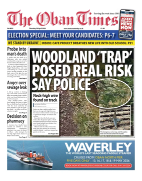 Cover of The Oban Times
