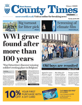 Cover of West Sussex County Times