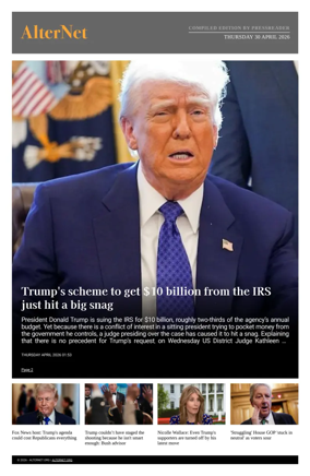 Cover of AlterNet