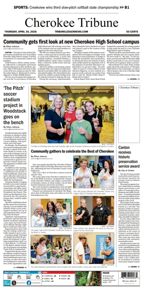 Cover of Cherokee Tribune