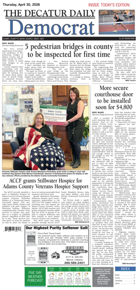 Cover of The Decatur Daily Democrat