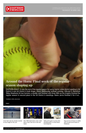 Cover of East Idaho News