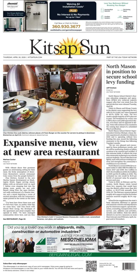 Cover of Kitsap Sun