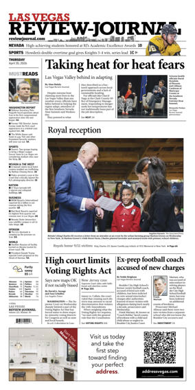 Cover of Las Vegas Review-Journal