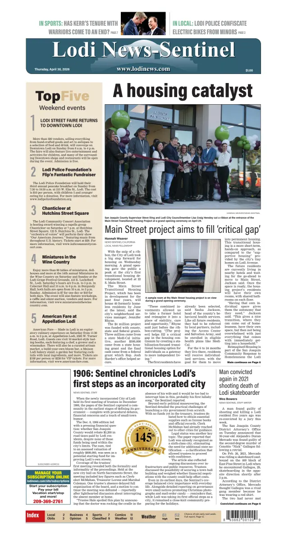 Cover of Lodi News-Sentinel