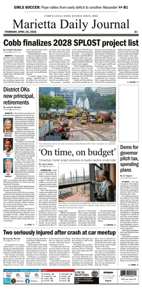 Cover of Marietta Daily Journal