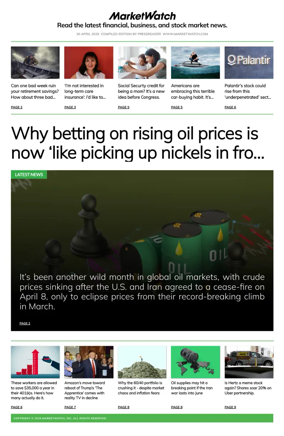 Cover of Market Watch