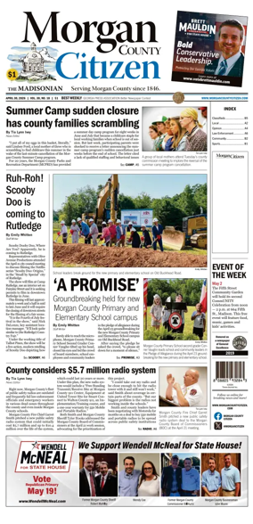 Cover of Morgan County CItizen