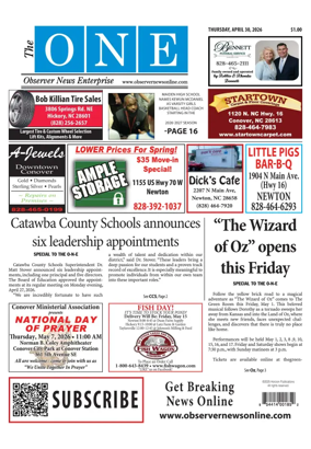 Cover of Observer News Enterprise