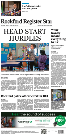 Cover of Rockford Register Star