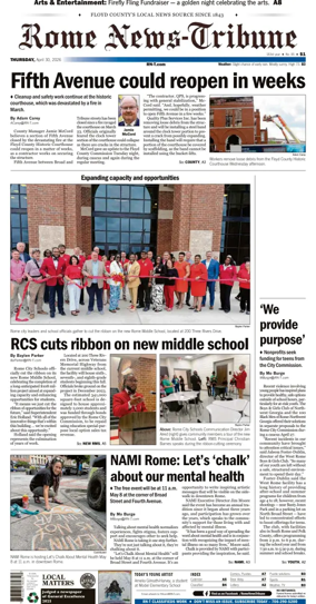 Cover of Rome News-Tribune