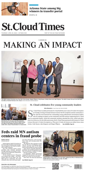 Cover of St. Cloud Times