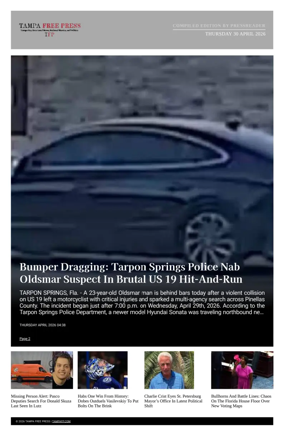 Cover of Tampa Free Press