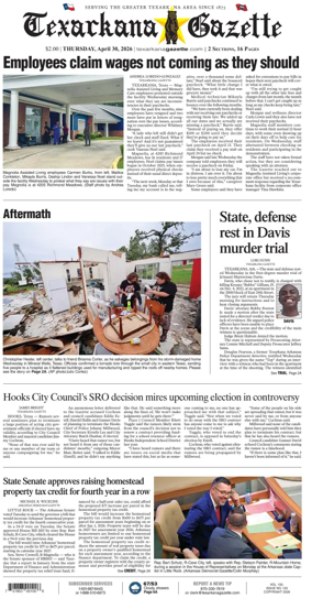 Cover of Texarkana Gazette