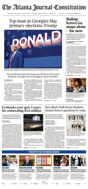 Cover of The Atlanta Journal-Constitution
