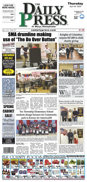 Cover of The Daily Press