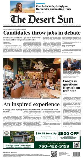 Cover of The Desert Sun