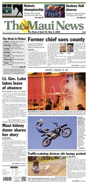 Cover of The Maui News - Weekender