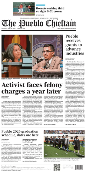 Cover of The Pueblo Chieftain