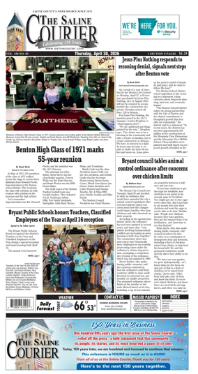Cover of The Saline Courier