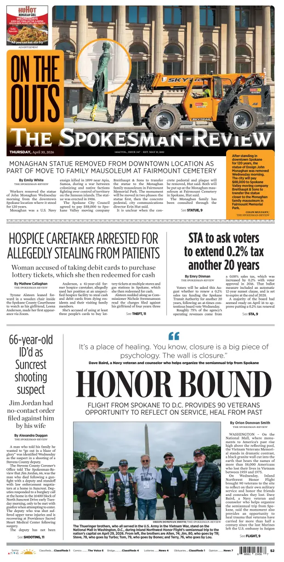 Cover of The Spokesman-Review (Spokane)