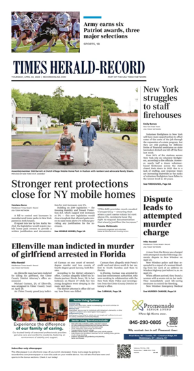Cover of Times Herald-Record