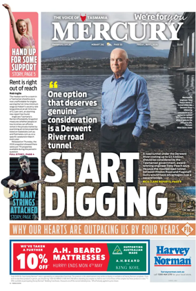 Cover of Mercury (Hobart)