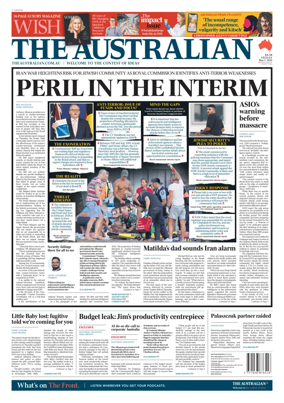 Cover of The Australian